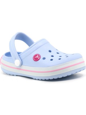 Sonimix Çocuk Unisex Ortapedik Hafif Taban Önü Kapalı Cross Terlik Sandalet