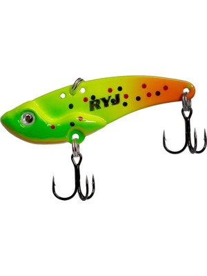 Ryuji Mirror Vib 4gr / 3.5cm Jig Yem Gold Pink Glow
