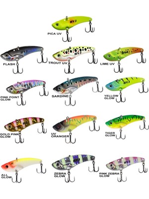 Ryuji Mirror Vib 15GR / 5.5cm Jig Yem Gold Pink Glow