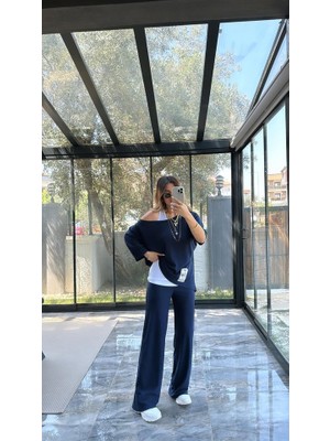 Mall Of Gkc Kadın Asimetrik Kesim Arma Detay Atlet Dahil Üçlü Takım