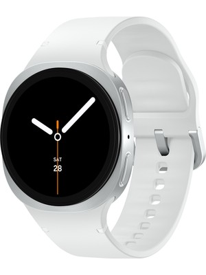 Samsung Galaxy Watch8 Small Gümüş SM-L320NZSATUR Akıllı Saat Kalp Ritmi Ölçme ve GPS Özellikleriyle