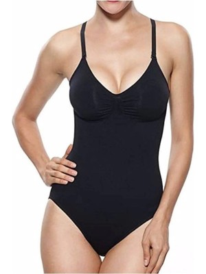 Mamey Model Spor Korse Body Çıtçıtlı Push Up Etkili Korseli Body Zıbın Korse