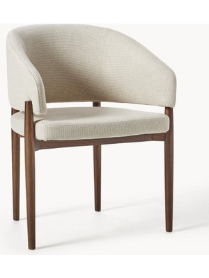 Nemo Kollu Sandalye - Modern Tasarım, 35 Kg/m³ Süngerli, Meşe Gövdeli