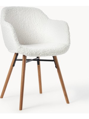 Fiji Kollu Suni Deri Sandalye – Dar Oturum, 50.000 Martindale, 35 Kg/m³ Konfor
