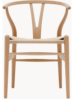 CH24 Wishbone Sandalye – El Örgüsü Oturumlu, Fsc Sertifikalı Masif Ahşap
