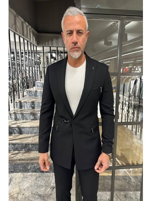 Fermuarlı Takım Elbise