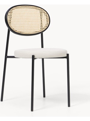 Remy Döşemeli Sandalye – 2'li Set, Wiener Hasır Detaylı