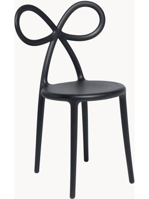 Ribbon Tasarım Sandalye - Mat Beyaz, Ikonik ve Romantik