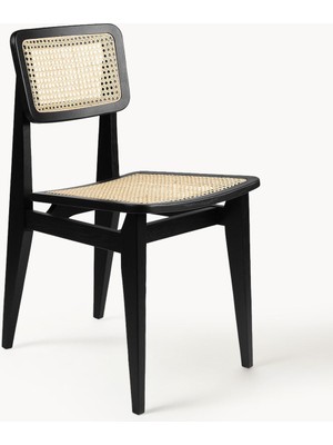 C-Chair Meşe Sandalye - Viyana Hasırı Detaylı, Klasik Tasarım