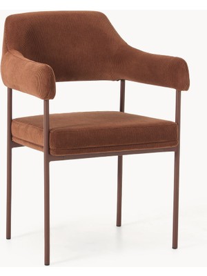 Zoe Kord Kollu Sandalye – Yumuşak Dokulu, Konforlu, Fsc Sertifikalı Malzeme
