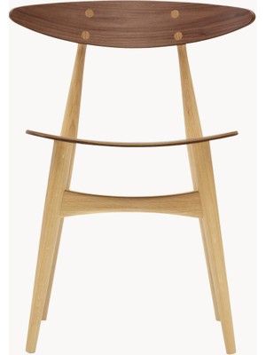 CH33T Kayın Ahşap Sandalye - Fildişi, Hans J. Wegner Tasarımı