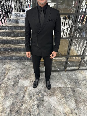 Fermuarlı Takım Elbise