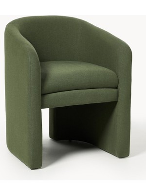 Mairo Kollu Sandalye - Hellbeige Kumaşlı, Rahat Oturumlu, Fsc® Sertifikalı Ahşap Gövde