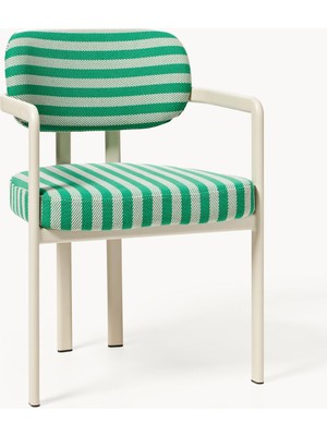 Dedar Milano x Westwing Adrien Kolçaklı Sandalye - Ekru, Lüks Kumaş