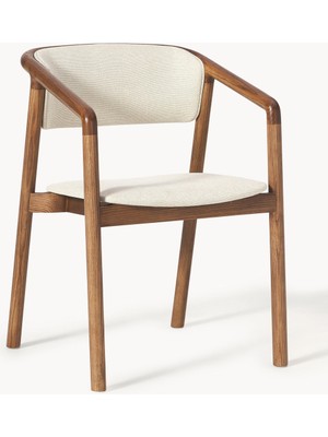 Gali Kollu Sandalye – Sürdürülebilir Ahşap, 115K Martindale Kumaş, Modern ve Konforlu Tasarım