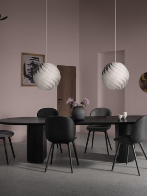 Beetle Döşemeli Sandalye - Antrasit, Mat Siyah Ayaklı