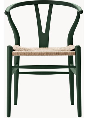 CH24 Wishbone Sandalye – El Örgüsü Oturumlu, Fsc Sertifikalı Masif Ahşap
