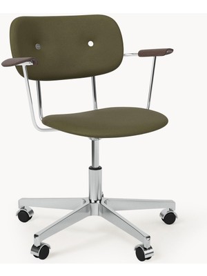 Co Deri Çalışma Sandalyesi – Yüksekliği Ayarlanabilir, Döner & Ergonomik
