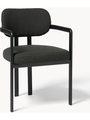 Dedar Milano x Westwing Adrien Kolçaklı Sandalye - Ekru, Lüks Kumaş