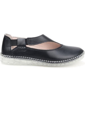 Papuçcity Trendi 52-18 Ortopedik Kadın Günlük Hakiki Deri Ayakkabı