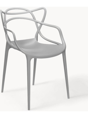 Kartell Masters Sandalye Seti (2 Adet): Güneş Sarısı, Istiflenebilir
