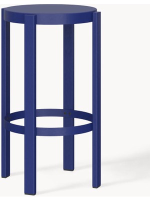 Doon Metal Bar Taburesi - Açık Gri, Istiflenebilir Tasarım