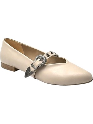 Kindep Toka Detaylı Günük Kadın Babet Bej