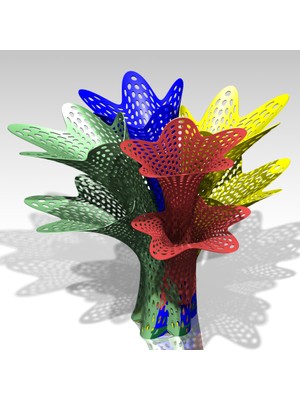 BYR Etçil Gül (Sadece Plastik Aparattır!!!) 3D