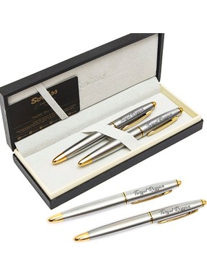 Scrikss Knight 88 Kişiye Özel 2'li Roller ve Dolma Kalem Seti