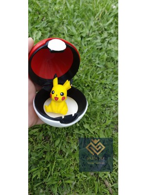 Pokemon Poke Ball (Pikachu Hediyeli)