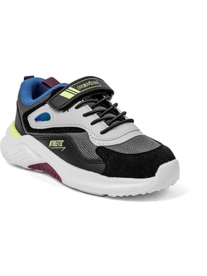 Pepino FK23-1543 Filet Erkek Çocuk Spor Ayakkabı Siyah - Gri