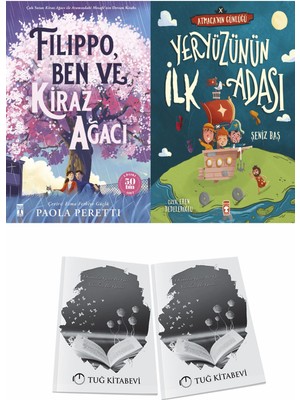Filippo Ben ve Kiraz Ağacı ve Yeryüzünün Ilk Adası Atmacanın Günlüğü + Hediyeli