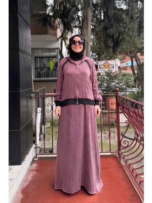 Al-Marwah Ikili Elbise Mürdüm 202733