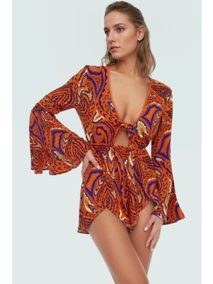 Rahat ve Şık Plaj Takımı Viskoz Kumaştan Yazlık Bluz Şort Yüksek Kalite Dayanıklı Malzeme