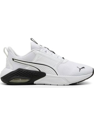 Puma X-Cell Nova Fs Erkek Günlük Ayakkabı Beyaz Nefes Alabilir Yapı Kauçuk Taban ile Konforlu