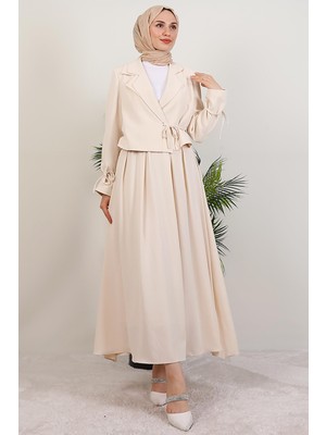 Giza Store Benay Ikili Takım Krem