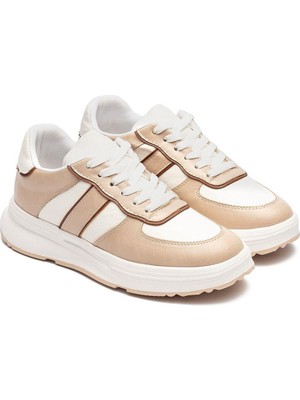 Kadın Eva Taban Bağcıklı Sneaker Spor Ayakkabı 11000