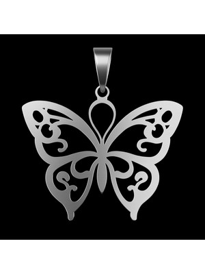 TabiTela 925 Ayar gümüş kolye kelebek SM6809
