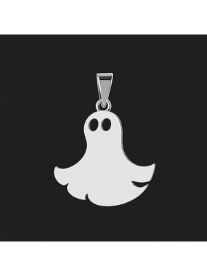 TabiTela 925 Ayar gümüş kolye hayalet   SM6993