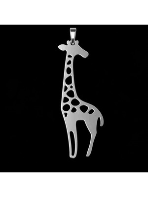 TabiTela 925 Ayar gümüş kolye zürafa SM7011