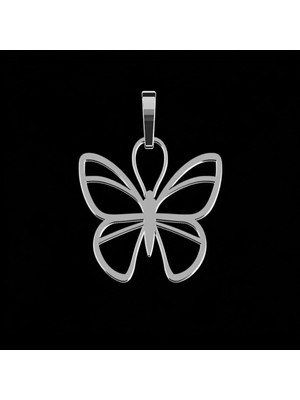 TabiTela 925 Ayar gümüş kolye kelebek SM6826