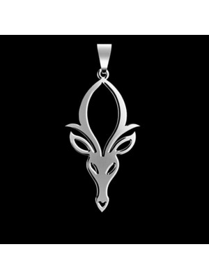 TabiTela 925 Ayar gümüş kolye keçi   SM7061
