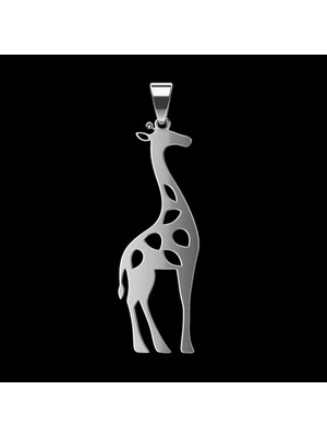 TabiTela 925 Ayar gümüş kolye zürafa SM7017