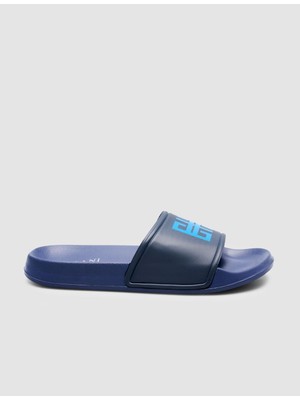 Cabani Premium Lacivert Eva Erkek Deniz Terliği