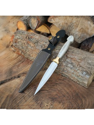 Köse Mehmet Çerkez Model 23 cm - Geyik Boynuzu Sap