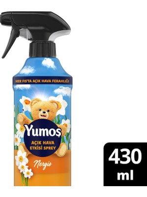 Yumoş Açık Hava Etkisi Sprey Nergis Yıkanması Zor Eşyalar Için 430 ml