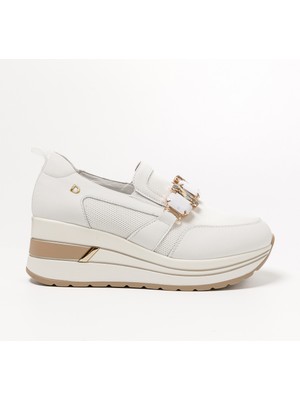 Kadın Sneaker ( Günlük) 2L5548DM Donna Serena Tomaıa 5548DM Bianco Platino