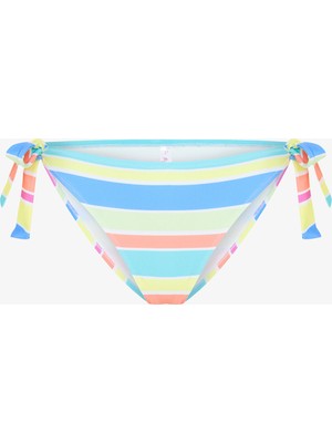 Donna Çizgili Brazilian Bikini Altı