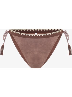 Açık Kahverengi Emery Bikini Altı