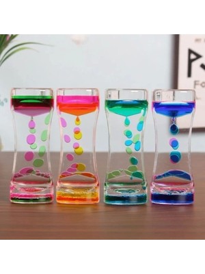 Dekoratif Sulu Kum Saati 14 cm x 6 cm